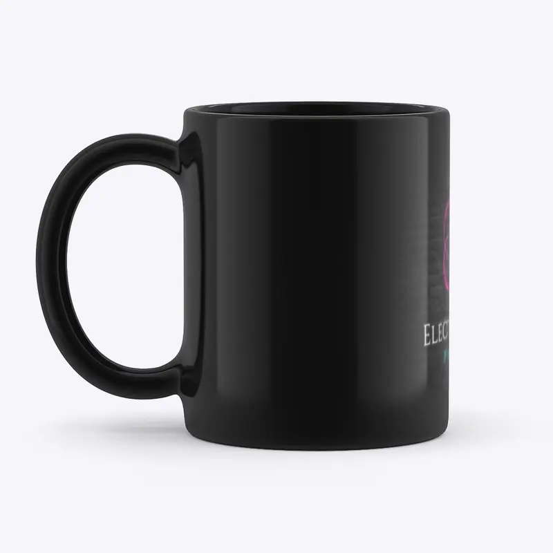 Electric Spirit Podcast Mug All Black! 